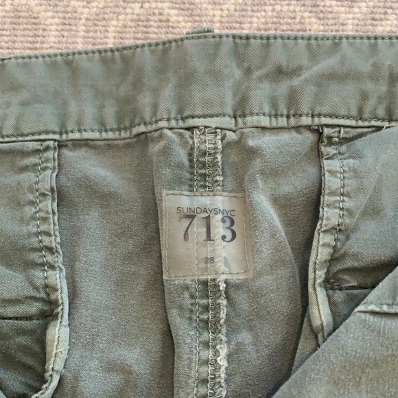 SUNDAYSNYC Cotton Twill Cargo Pant - Picture 4 of 4